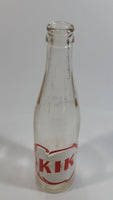 Vintage Rare KIK Cola Coke Cola Soda Pop 10 Fl oz. Clear Glass Bottle