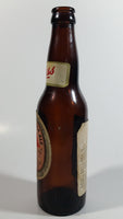 Vintage Bass & Co Pale Ale Beer Brown Amber Glass Bottle With Paper Label