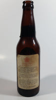 Vintage Bass & Co Pale Ale Beer Brown Amber Glass Bottle With Paper Label