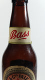 Vintage Bass & Co Pale Ale Beer Brown Amber Glass Bottle With Paper Label