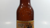 Antique Ecuador Cerveceria Nacional Guayaquil Beer Brown Amber Glass Bottle with Paper Label and Embossed Lettering