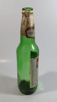 Vintage Cerveceria Moctezuma Superior Imported Beer 350mL Green Glass Bottle with Paper Labels Mexico