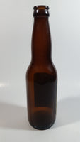 Vintage Molson Ale Export Beer 9" Tall Brown Amber Glass Bottle with Paper Labels