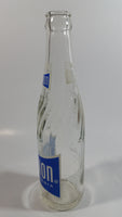 Vintage 1950-60s Mission of California 10 oz Clear Glass Beverage Bottle "Naturally Good In All Flavors"