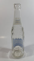 Vintage 1950-60s Mission of California 10 oz Clear Glass Beverage Bottle "Naturally Good In All Flavors"