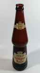 Vintage 1964 Canada Dry Old English Ginger Beer 10 oz Brown Amber Glass Beverage Bottle Toronto, Canada