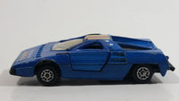 Unknown Brand Tomy Tomica Style Casting Dome-O Blue with Stars Die Cast Toy Exotic Car Vehicle with Opening Doors