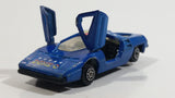 Unknown Brand Tomy Tomica Style Casting Dome-O Blue with Stars Die Cast Toy Exotic Car Vehicle with Opening Doors