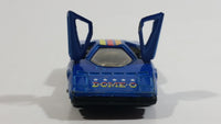 Unknown Brand Tomy Tomica Style Casting Dome-O Blue with Stars Die Cast Toy Exotic Car Vehicle with Opening Doors