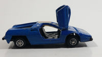 Unknown Brand Tomy Tomica Style Casting Dome-O Blue with Stars Die Cast Toy Exotic Car Vehicle with Opening Doors