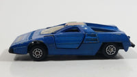 Unknown Brand Tomy Tomica Style Casting Dome-O Blue with Stars Die Cast Toy Exotic Car Vehicle with Opening Doors