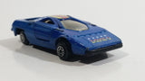 Unknown Brand Tomy Tomica Style Casting Dome-O Blue with Stars Die Cast Toy Exotic Car Vehicle with Opening Doors