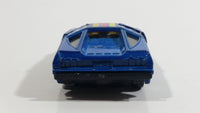 Unknown Brand Tomy Tomica Style Casting Dome-O Blue with Stars Die Cast Toy Exotic Car Vehicle with Opening Doors