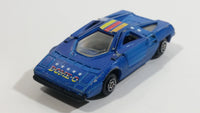 Unknown Brand Tomy Tomica Style Casting Dome-O Blue with Stars Die Cast Toy Exotic Car Vehicle with Opening Doors