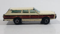 Yatming Ford Station Wagon No. 1015 Light Cream Wood Paneling Die Cast Toy Car Vehicle