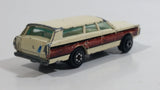 Yatming Ford Station Wagon No. 1015 Light Cream Wood Paneling Die Cast Toy Car Vehicle