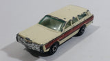 Yatming Ford Station Wagon No. 1015 Light Cream Wood Paneling Die Cast Toy Car Vehicle