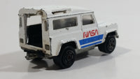 Majorette Land Rover NASA No. 266 National Aeronautics and Space Administration White Die Cast Toy Car Vehicle