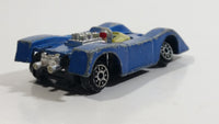 Rare Vintage TinToys BRM P154 Can AM Blue #4 W.T. 704 Die Cast Toy Race Car Vehicle - Hong Kong