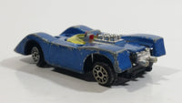 Rare Vintage TinToys BRM P154 Can AM Blue #4 W.T. 704 Die Cast Toy Race Car Vehicle - Hong Kong