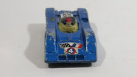 Rare Vintage TinToys BRM P154 Can AM Blue #4 W.T. 704 Die Cast Toy Race Car Vehicle - Hong Kong