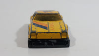 Vintage 1980 Lesney Products Matchbox Superfast Chevy Pro Stocker #4 Mustard Yellow No. 34 Die Cast Toy Race Car Vehicle