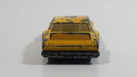 Vintage 1980 Lesney Products Matchbox Superfast Chevy Pro Stocker #4 Mustard Yellow No. 34 Die Cast Toy Race Car Vehicle