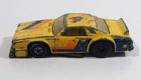 Vintage 1980 Lesney Products Matchbox Superfast Chevy Pro Stocker #4 Mustard Yellow No. 34 Die Cast Toy Race Car Vehicle