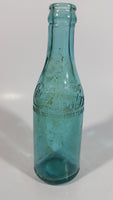 Rare Antique 1900-1916 Coca Cola Soda Pop Embossed Blue Green Aqua Glass Beverage Bottle Canada - Embossed Lettering