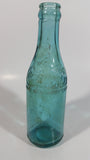 Rare Antique 1900-1916 Coca Cola Soda Pop Embossed Blue Green Aqua Glass Beverage Bottle Canada - Embossed Lettering