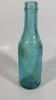 Rare Antique 1900-1916 Coca Cola Soda Pop Embossed Blue Green Aqua Glass Beverage Bottle Canada - Embossed Lettering