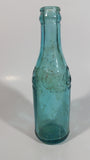 Rare Antique 1900-1916 Coca Cola Soda Pop Embossed Blue Green Aqua Glass Beverage Bottle Canada - Embossed Lettering
