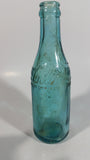 Rare Antique 1900-1916 Coca Cola Soda Pop Embossed Blue Green Aqua Glass Beverage Bottle Canada - Embossed Lettering