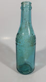 Rare Antique 1900-1916 Coca Cola Soda Pop Embossed Blue Green Aqua Glass Beverage Bottle Canada - Embossed Lettering