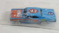 2004 Hot Wheels General Mill's Salute to Richard Petty Wheaties Cereal '67 Pontiac GTO #43 Light Blue Die Cast Toy Car Vehicle New in Package