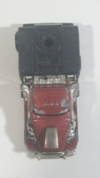 2000 Hot Wheels Pavement Pounders Semi Truck Dark Red Maroon Die Cast Toy Rig Tractor Vehicle 89049 89850