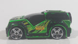 2012 Maisto Marvel FM Rover The Incredible Hulk Character Metallic Green and Black Die Cast Toy Car Vehicle