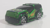 2012 Maisto Marvel FM Rover The Incredible Hulk Character Metallic Green and Black Die Cast Toy Car Vehicle