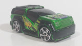 2012 Maisto Marvel FM Rover The Incredible Hulk Character Metallic Green and Black Die Cast Toy Car Vehicle