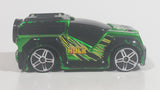 2012 Maisto Marvel FM Rover The Incredible Hulk Character Metallic Green and Black Die Cast Toy Car Vehicle