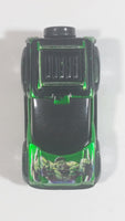 2012 Maisto Marvel FM Rover The Incredible Hulk Character Metallic Green and Black Die Cast Toy Car Vehicle