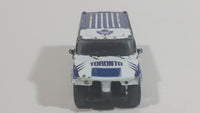 2004 2005 Season Fleer NHL Ice Hockey Toronto Maple Leafs Hummer H2 White Blue Die Cast Toy Car Vehicle