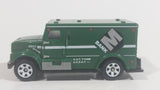 2017 Matchbox City Service International Armored Car Green Die Cast Toy Truck Vehicle