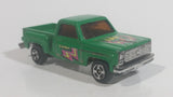 Vintage Universal Products "Flash" Chevy Stepside Truck Green Die Cast Toy Car Vehicle Made in Hong Kong