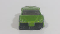 2012 Hot Wheels Auto Motion Speedway Zotic Metallic Light Green Die Cast Toy Car Vehicle