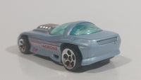 1999 Hot Wheels Classic Games Silhouette II Light Metallic Grey Blue Die Cast Toy Car Vehicle