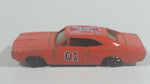 Vintage 1981 Warner Bro. ERTL Dukes of Hazzard General Lee Orange Die Cast Toy Muscle Car Vehicle TV Show Collectible