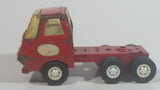 Vintage 1970s Tonka Red Pressed Steel Semi Tractor Toy Truck