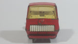 Vintage 1970s Tonka Red Pressed Steel Semi Tractor Toy Truck