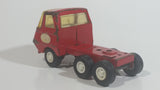 Vintage 1970s Tonka Red Pressed Steel Semi Tractor Toy Truck